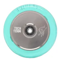 Колесо Tech Team для трюкового самоката 110*24 мм TH бирюзовое